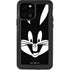 Looney Tunes Bugs Bunny Plain Black and White iPhone 12 Pro Waterproof Case