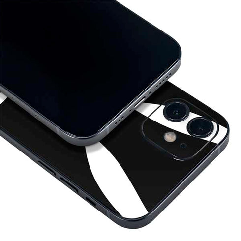 Looney Tunes Bugs Bunny Plain Black and White iPhone 12 Skin