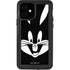 Looney Tunes Bugs Bunny Plain Black and White iPhone 12 Waterproof Case