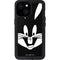 Looney Tunes Bugs Bunny Plain Black and White iPhone 13 Mini Waterproof Case