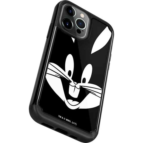Looney Tunes Bugs Bunny Plain Black and White iPhone 13 Pro Cargo Case