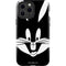 Looney Tunes Bugs Bunny Plain Black and White iPhone 15 Pro Max Impact Case