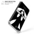 Looney Tunes Bugs Bunny Plain Black and White iPhone 7/8 Plus Clear Case