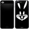 Looney Tunes Bugs Bunny Plain Black and White iPhone 8 Plus Skin