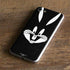 Looney Tunes Bugs Bunny Plain Black and White iPhone 8 Skin