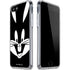 Looney Tunes Bugs Bunny Plain Black and White iPhone SE (2nd & 3rd Gen) Clear Case