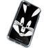 Looney Tunes Bugs Bunny Plain Black and White iPhone SE (2nd & 3rd Gen) Clear Case
