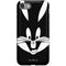 Looney Tunes Bugs Bunny Plain Black and White iPhone SE (2nd & 3rd Gen) Pro Case