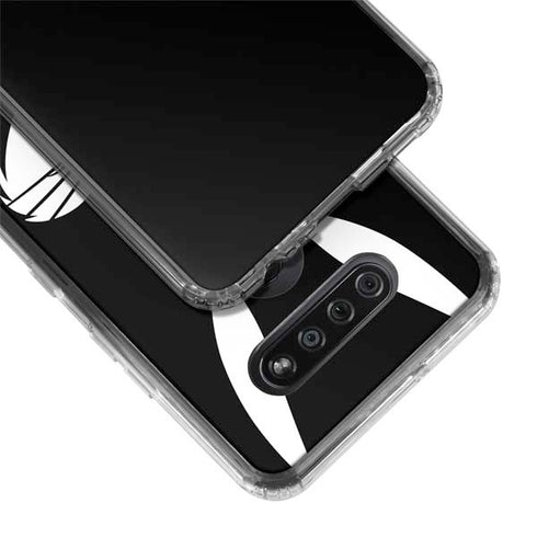 Looney Tunes Bugs Bunny Plain Black and White LG K51/Q51 Clear Case