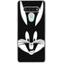 Looney Tunes Bugs Bunny Plain Black and White LG Stylo 6 Clear Case