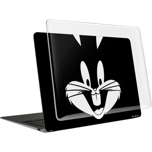 Looney Tunes Bugs Bunny Plain Black and White MacBook Air 13in (2020) Case plus Skin