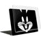 Looney Tunes Bugs Bunny Plain Black and White MacBook Air 13in (2020) Case plus Skin