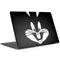 Looney Tunes Bugs Bunny Plain Black and White Apple MacBook Pro 15-inch Skin
