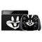 Looney Tunes Bugs Bunny Plain Black and White Nintendo Switch OLED (2021) Skin