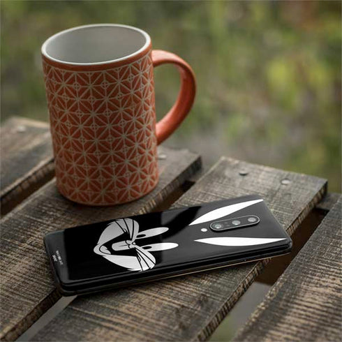 Looney Tunes Bugs Bunny Plain Black and White OnePlus 7 Pro Skin