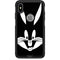 Looney Tunes Bugs Bunny Plain Black and White Otterbox Commuter iPhone Skin