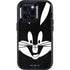 Looney Tunes Bugs Bunny Plain Black and White Otterbox Defender iPhone Skin