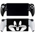 Looney Tunes Bugs Bunny Plain Black and White PlayStation Portal Remote Player Skin