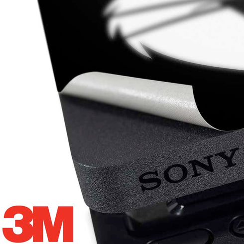 Looney Tunes Bugs Bunny Plain Black and White PS4 Slim Bundle Skin