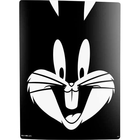 Looney Tunes Bugs Bunny Plain Black and White PS5 Digital Edition Bundle Skin