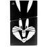 Looney Tunes Bugs Bunny Plain Black and White PS5 Slim Disk Console Skin
