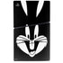 Looney Tunes Bugs Bunny Plain Black and White PS5 Slim Digital Edition Bundle Skin
