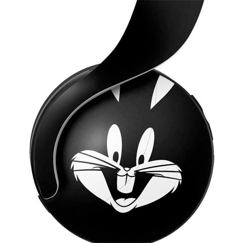 Looney Tunes Bugs Bunny Plain Black and White PULSE 3D Wireless Headset for PS5 Skin