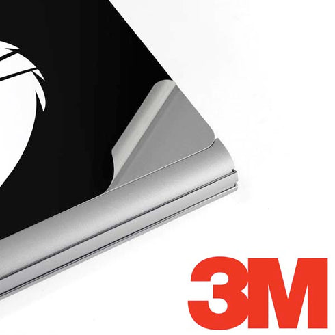 Looney Tunes Bugs Bunny Plain Black and White Surface Book 2 13.5in Skin