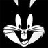Looney Tunes Bugs Bunny Plain Black and White Surface Book 2 15in Skin