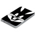 Looney Tunes Bugs Bunny Plain Black and White Surface Duo Skin