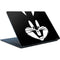 Looney Tunes Bugs Bunny Plain Black and White Surface Laptop Skin