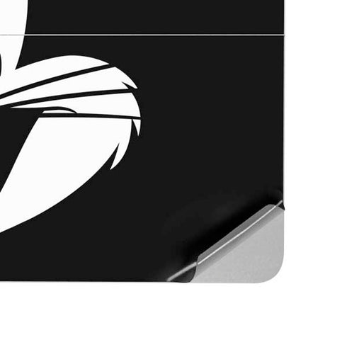 Looney Tunes Bugs Bunny Plain Black and White Surface Laptop Studio Skin