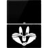 Looney Tunes Bugs Bunny Plain Black and White Surface Pro 7 Skin