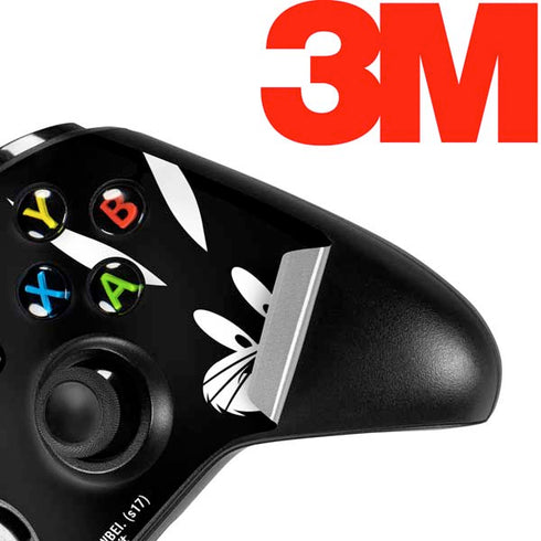 Looney Tunes Bugs Bunny Plain Black and White Xbox One S All-Digital Edition Bundle Skin