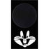Looney Tunes Bugs Bunny Plain Black and White Xbox Series S Console Skin