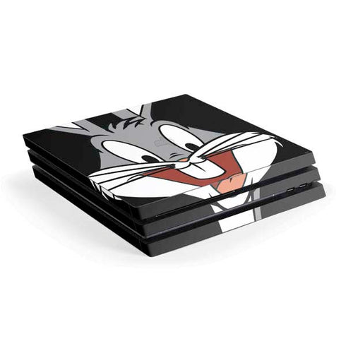 Looney Tunes Bugs Bunny PS4 Pro Console Skin