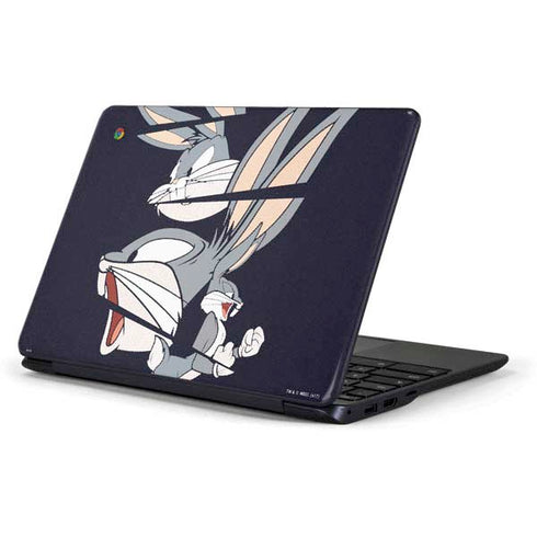 Looney Tunes Bugs Bunny Sliced Samsung Chromebook Skin