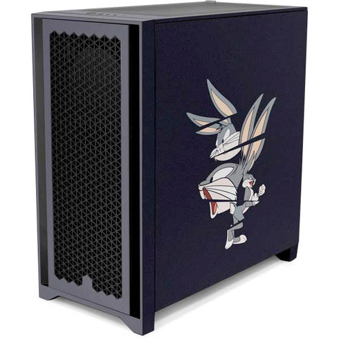 Looney Tunes Bugs Bunny Sliced Corsair 4000D Tempered Glass Mid-Tower ATX Case Skin