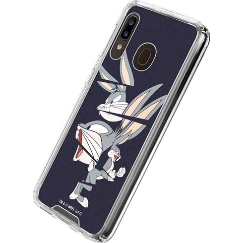 Looney Tunes Bugs Bunny Sliced Galaxy A30 Clear Case