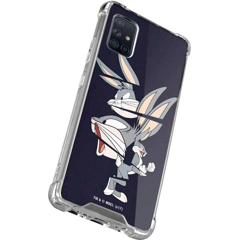 Looney Tunes Bugs Bunny Sliced Galaxy A51 5G Clear Case