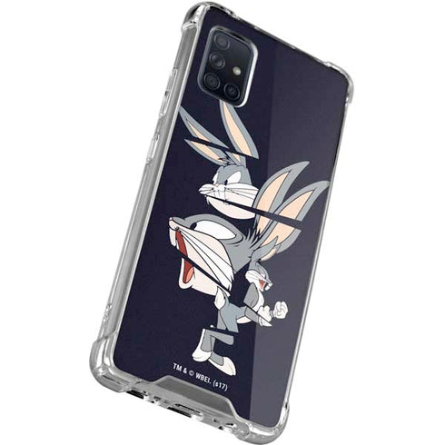 Looney Tunes Bugs Bunny Sliced Galaxy A71 5G Clear Case