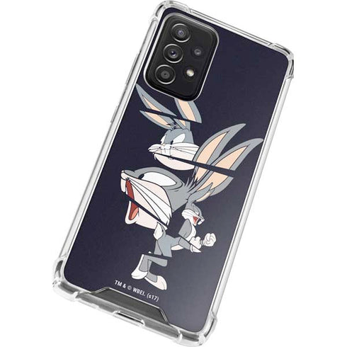 Looney Tunes Bugs Bunny Sliced Galaxy A72 5G Clear Case