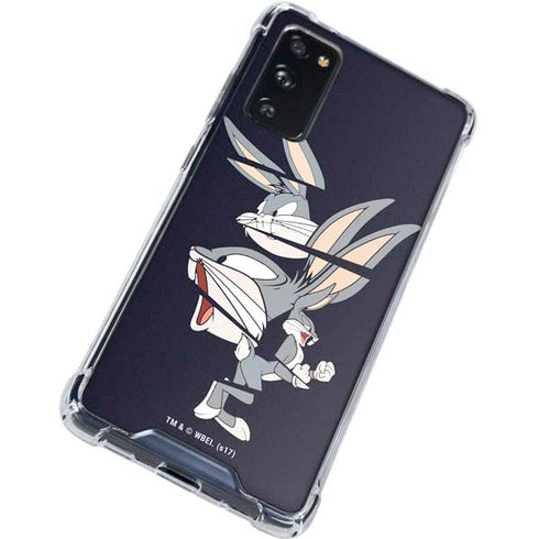 Looney Tunes Bugs Bunny Sliced Galaxy S20 FE Clear Case