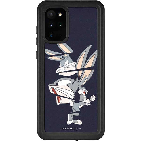 Looney Tunes Bugs Bunny Sliced Galaxy S20 Plus Waterproof Case
