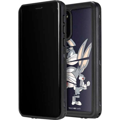 Looney Tunes Bugs Bunny Sliced Galaxy S20 Plus Waterproof Case