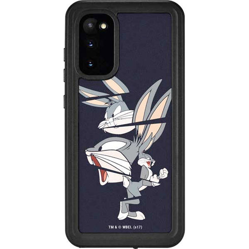 Looney Tunes Bugs Bunny Sliced Galaxy S20 Waterproof Case