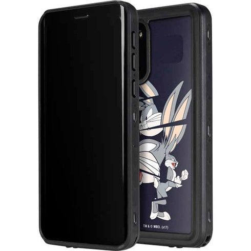 Looney Tunes Bugs Bunny Sliced Galaxy S20 Waterproof Case