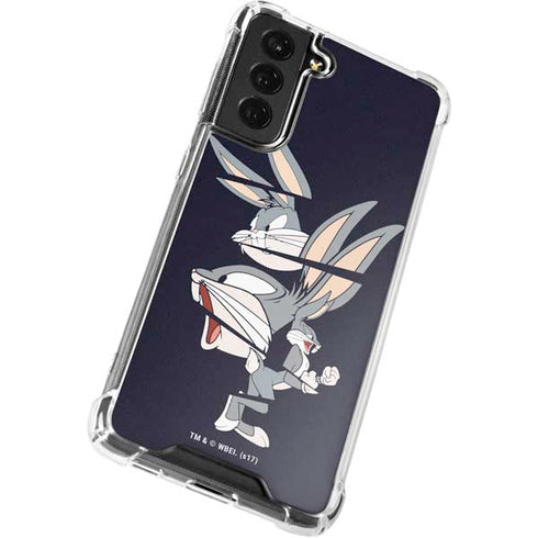 Looney Tunes Bugs Bunny Sliced Galaxy S21 FE Clear Case