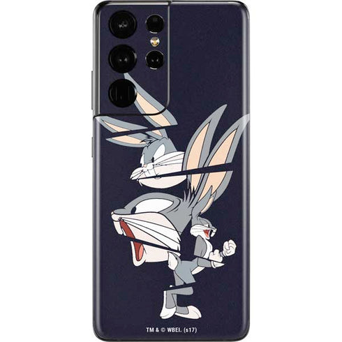 Looney Tunes Bugs Bunny Sliced Galaxy S21 Ultra 5G Skin