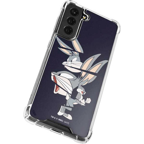 Looney Tunes Bugs Bunny Sliced Galaxy S22 Clear Case